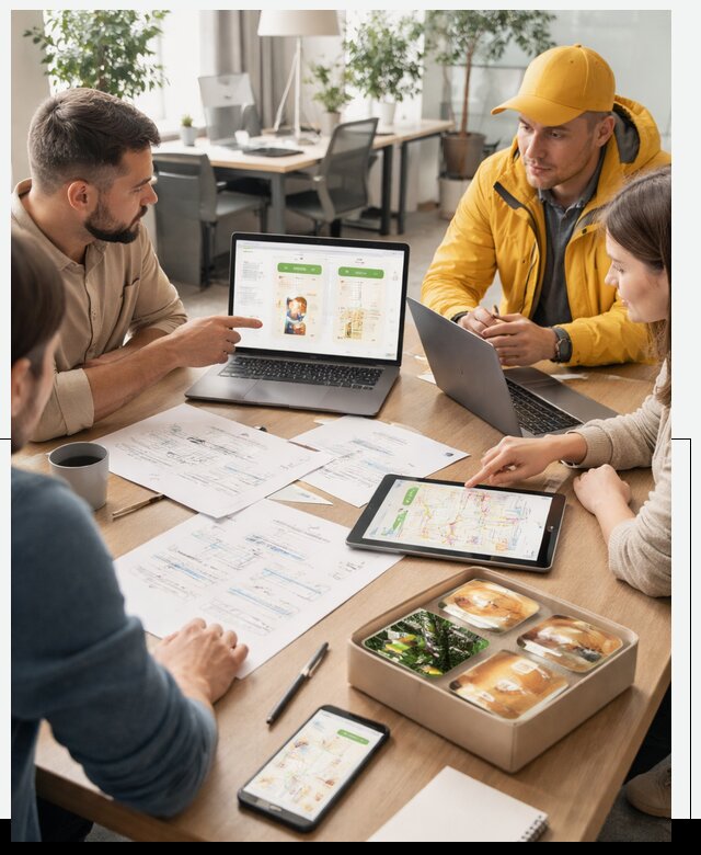 Разработка агрегатора доставки еды в Севастополе от 15482 р., АвикейСев