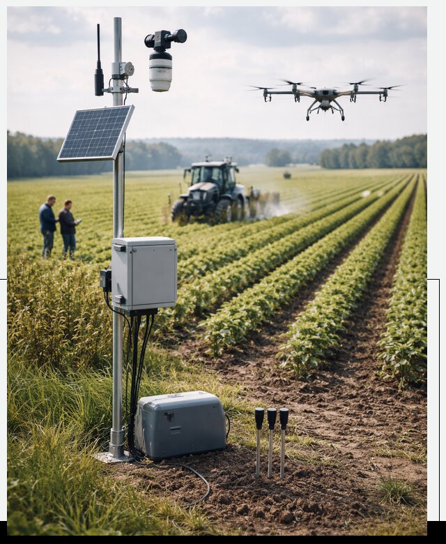 Разработка IoT мониторинга полей в Севастополе от 8773 р. | АвикейСев