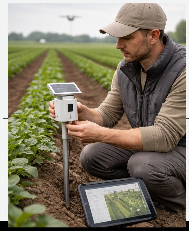 IoT мониторинг сельскохозяйственных полей и контроля в Севастополе